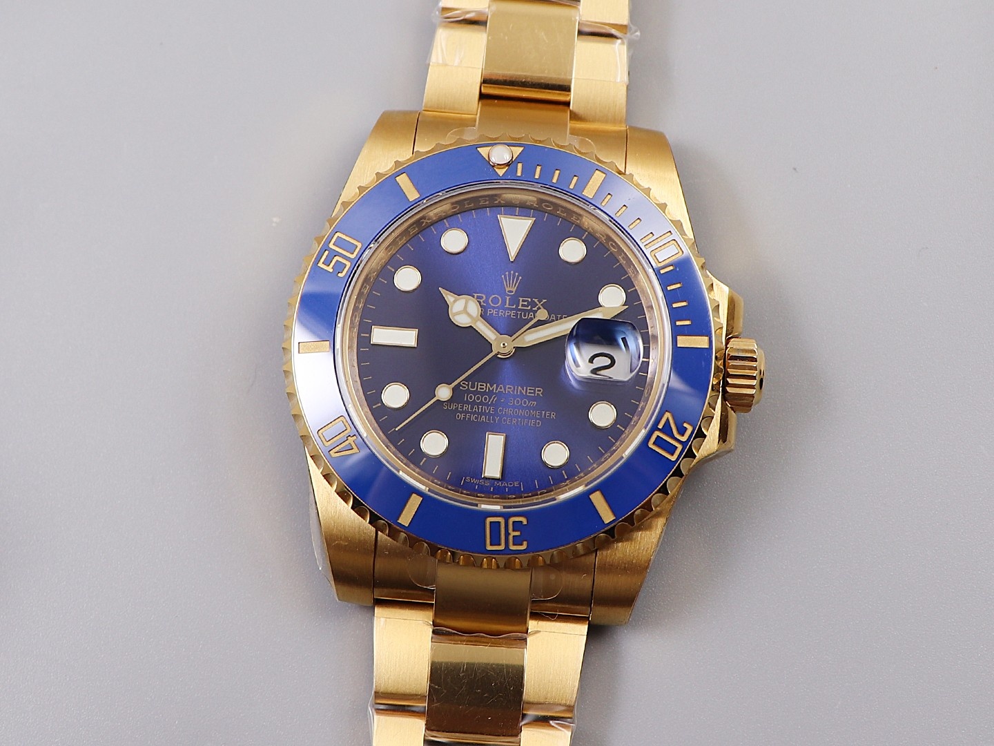Rolex Submariner Blue 3135