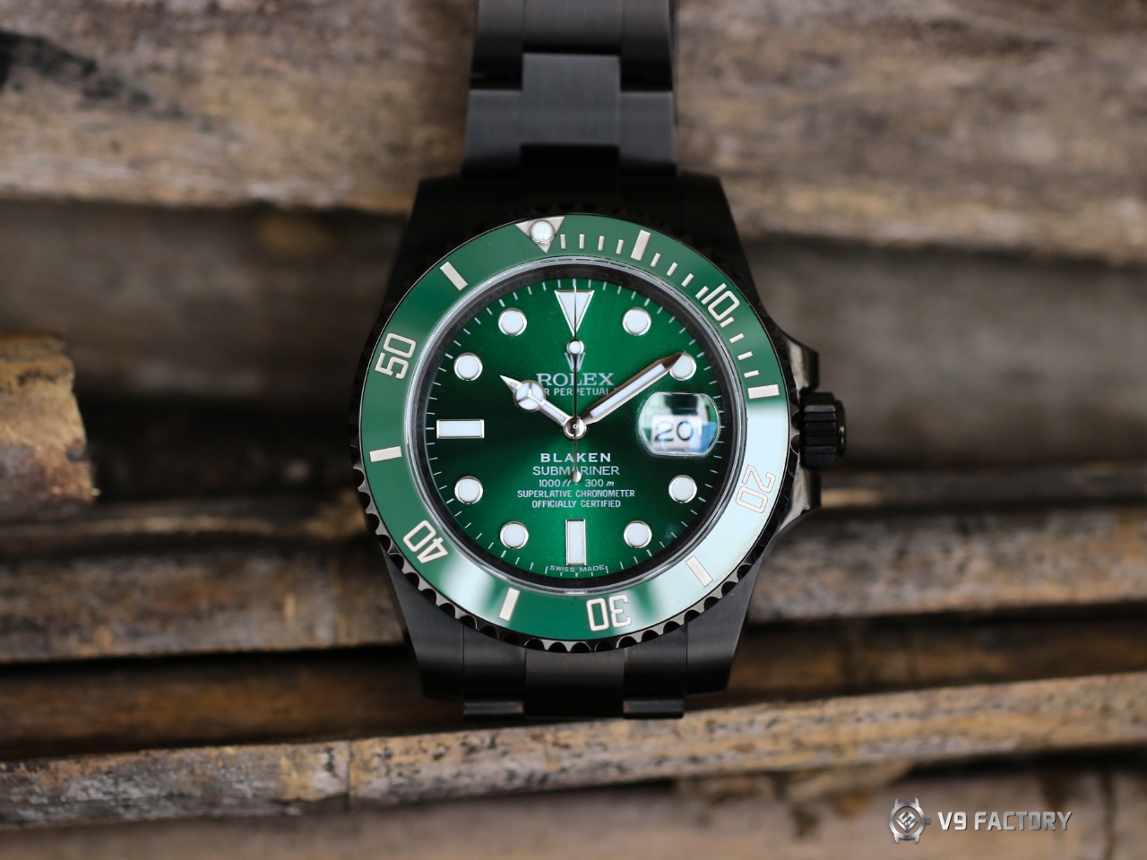 Rolex Submariner Green 3135 N