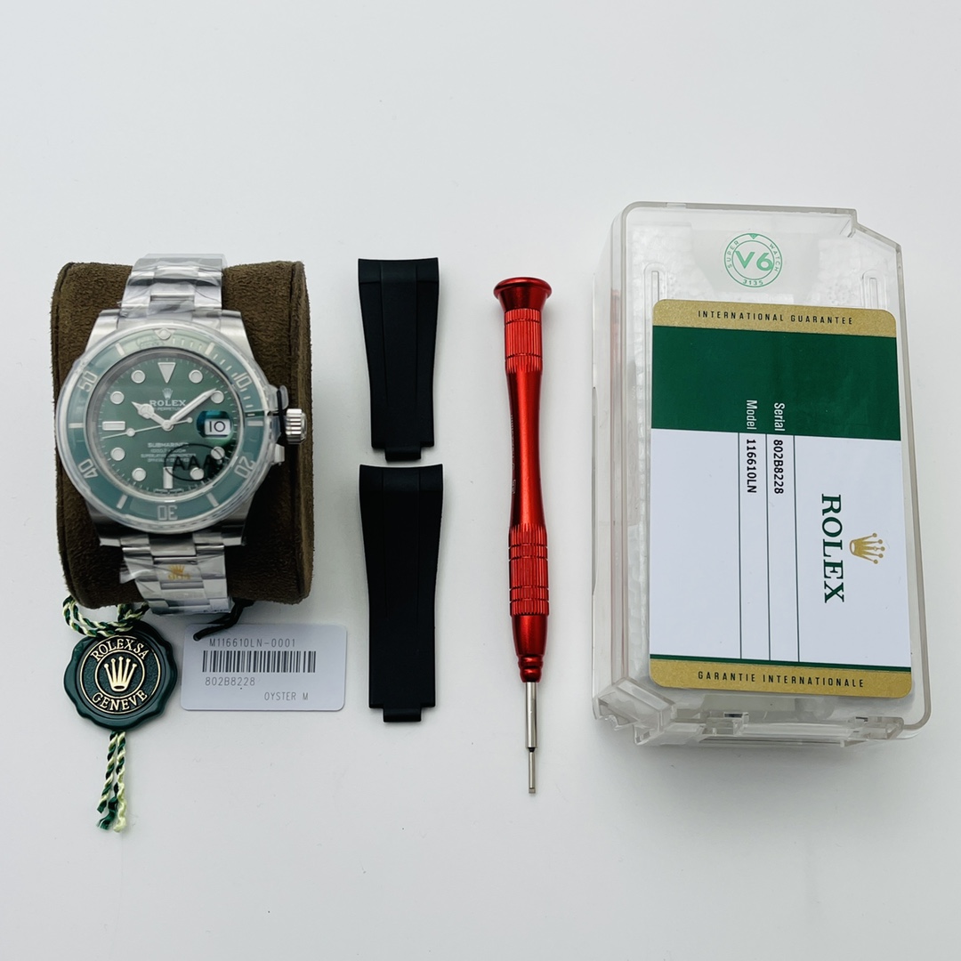 Rolex Submariner Green 3135 VS