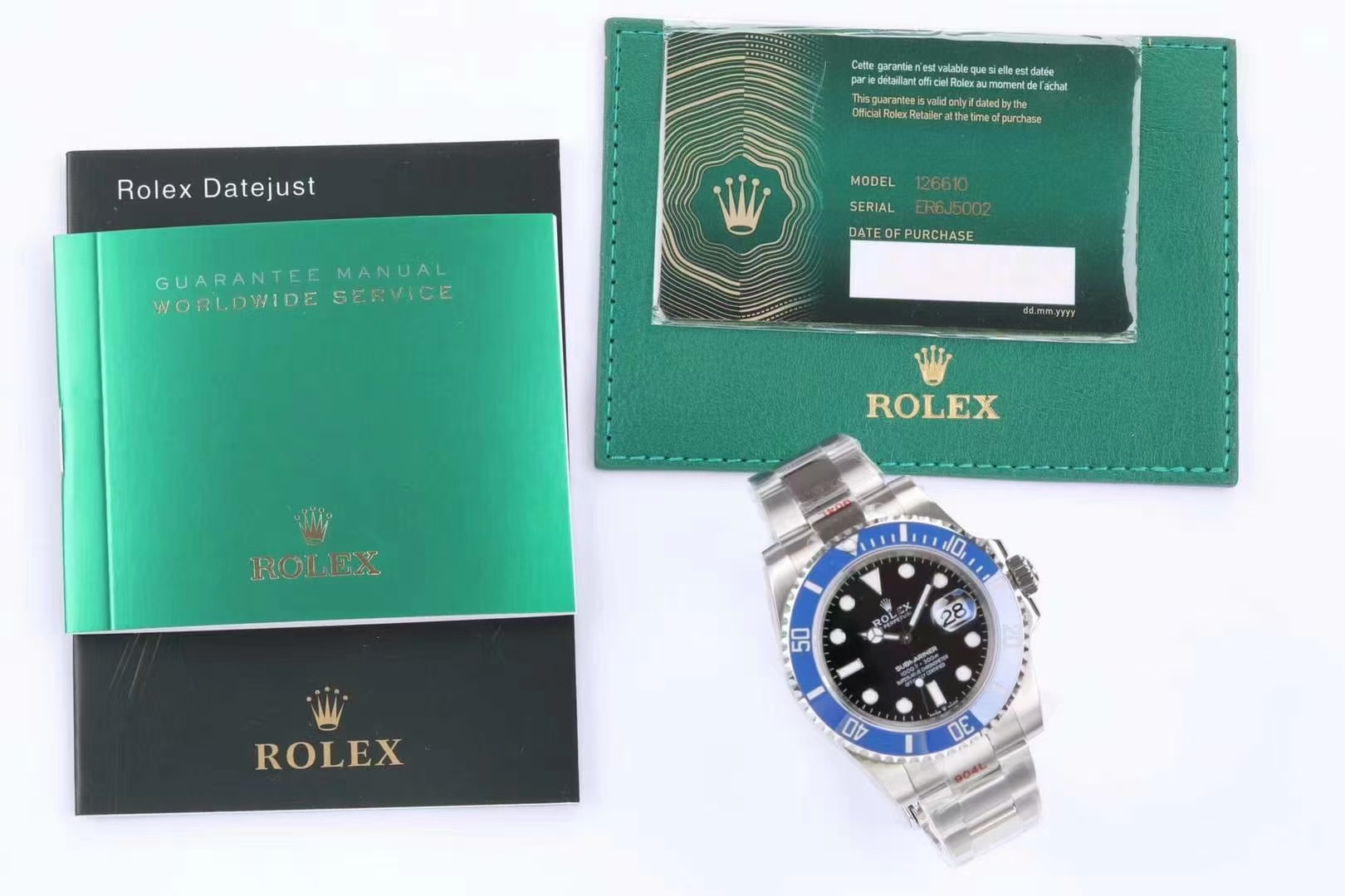 Rolex Submariner Ice Blue 2020 12.5mm