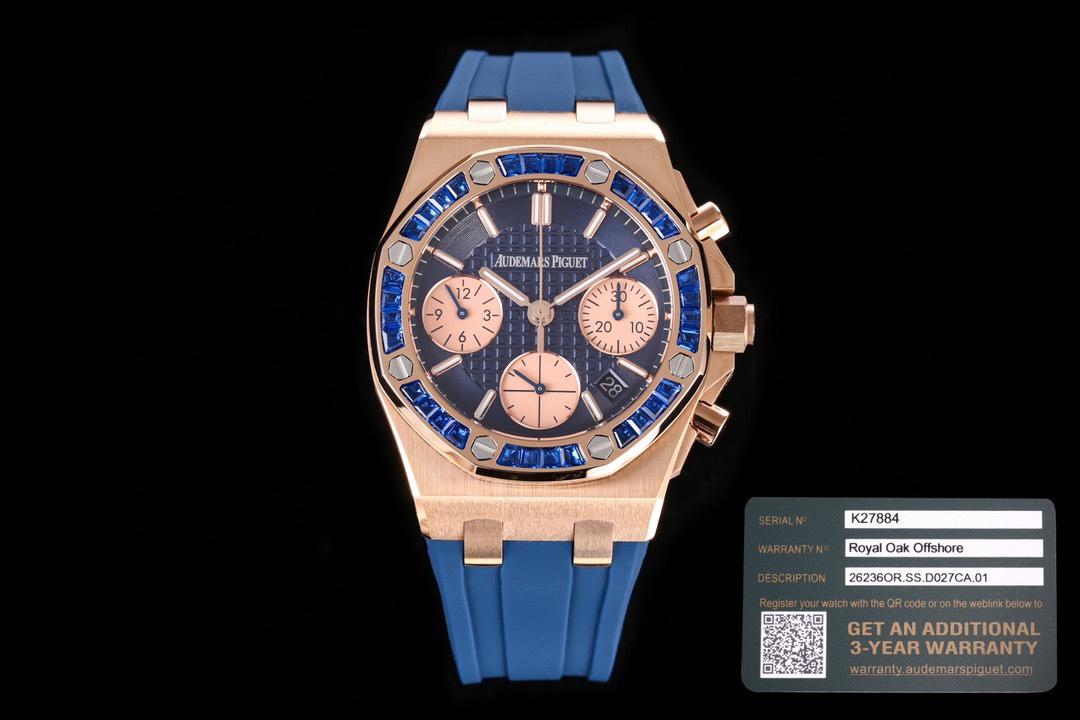 Audemars Piguet Royal Oak Offshore Blue 7750 37mm