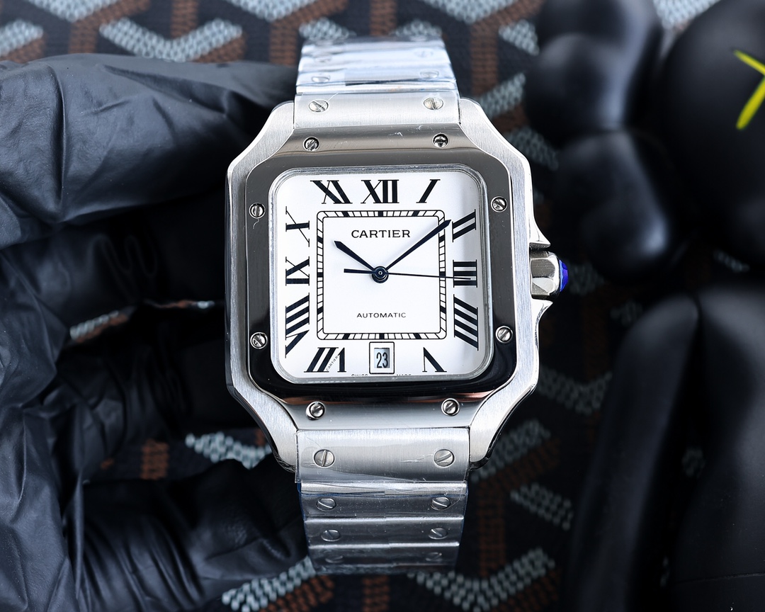 Cartier Santos Blue 40mm