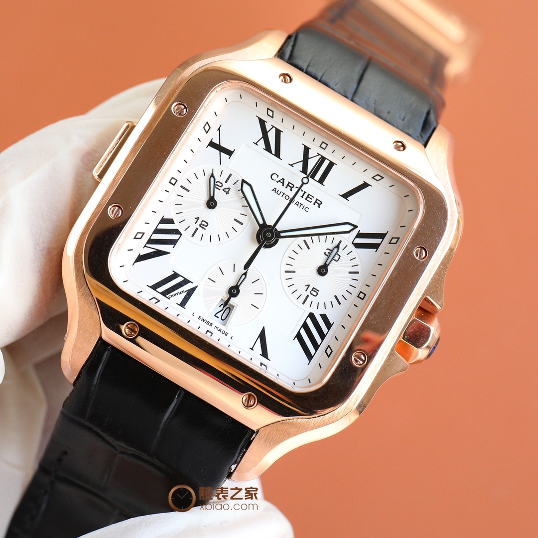 Cartier Santos Blue 7550