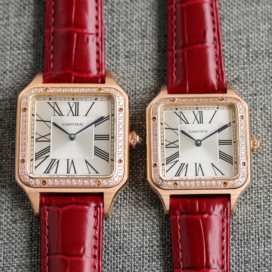 Cartier Santos Blue 9015 49mm