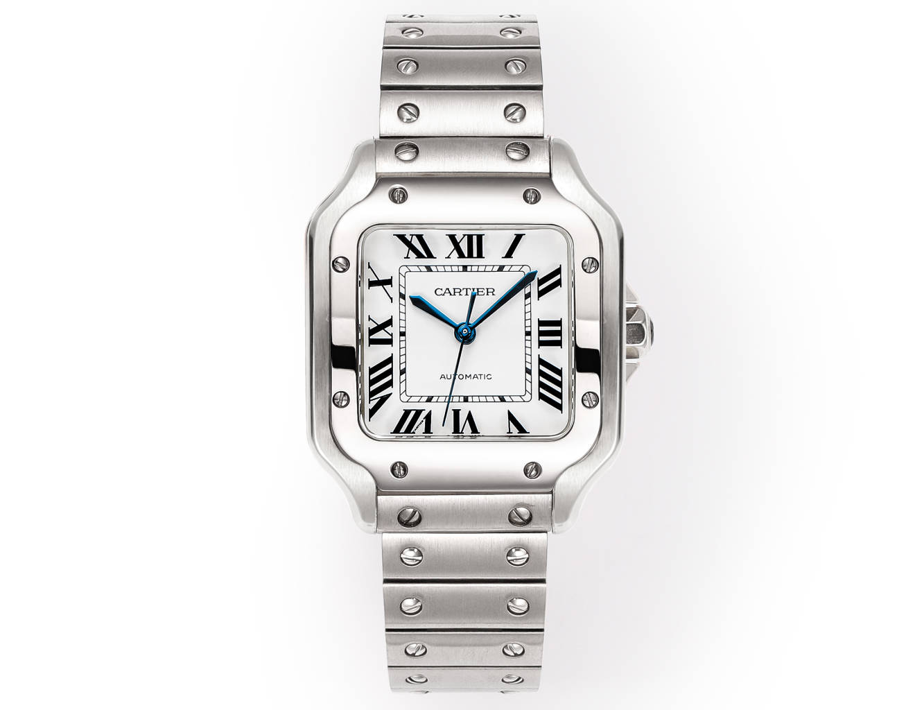 Cartier Santos Blue 9015 AF
