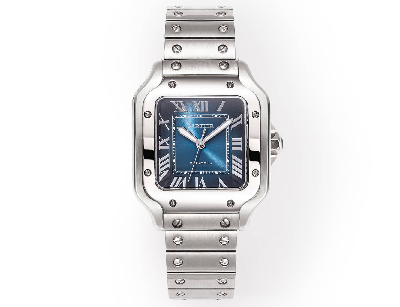 Cartier Santos Blue 9015 AF