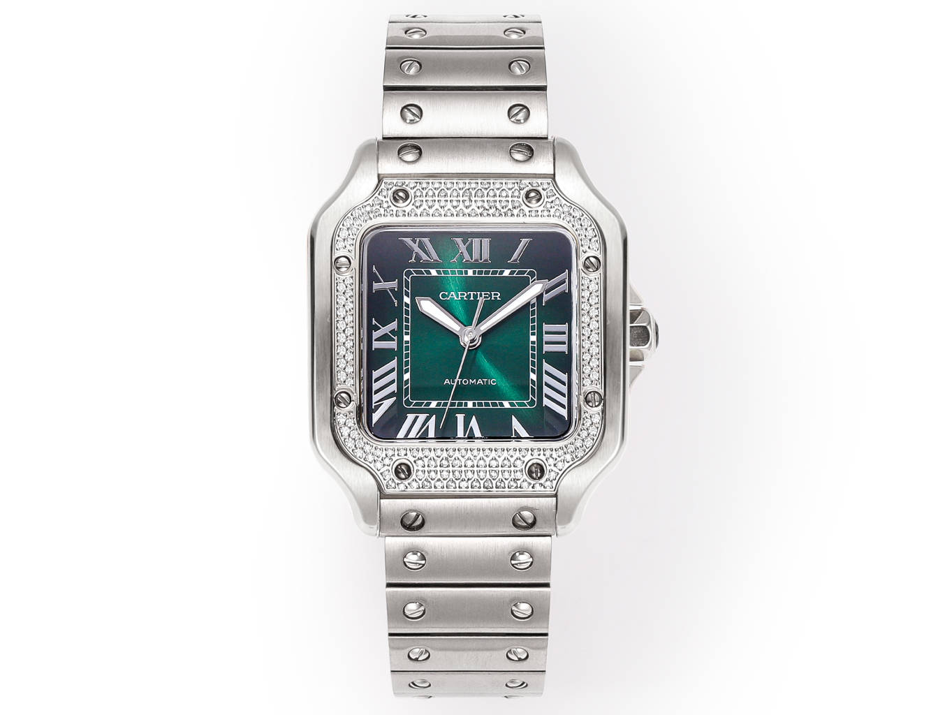 Cartier Santos Blue 9015 AF