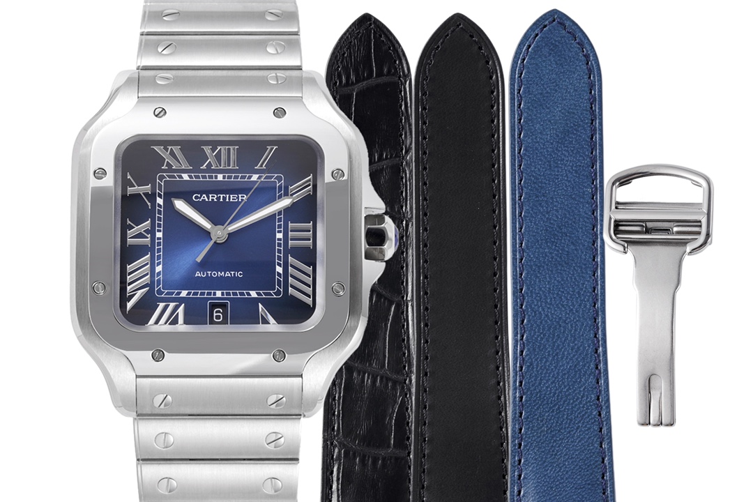 Cartier Santos Blue 9019 38mm