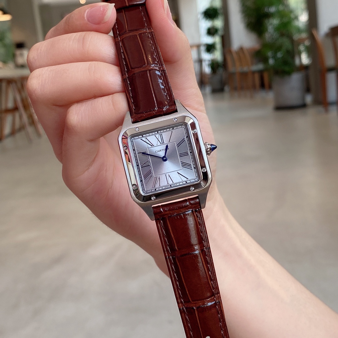 Cartier Santos Blue