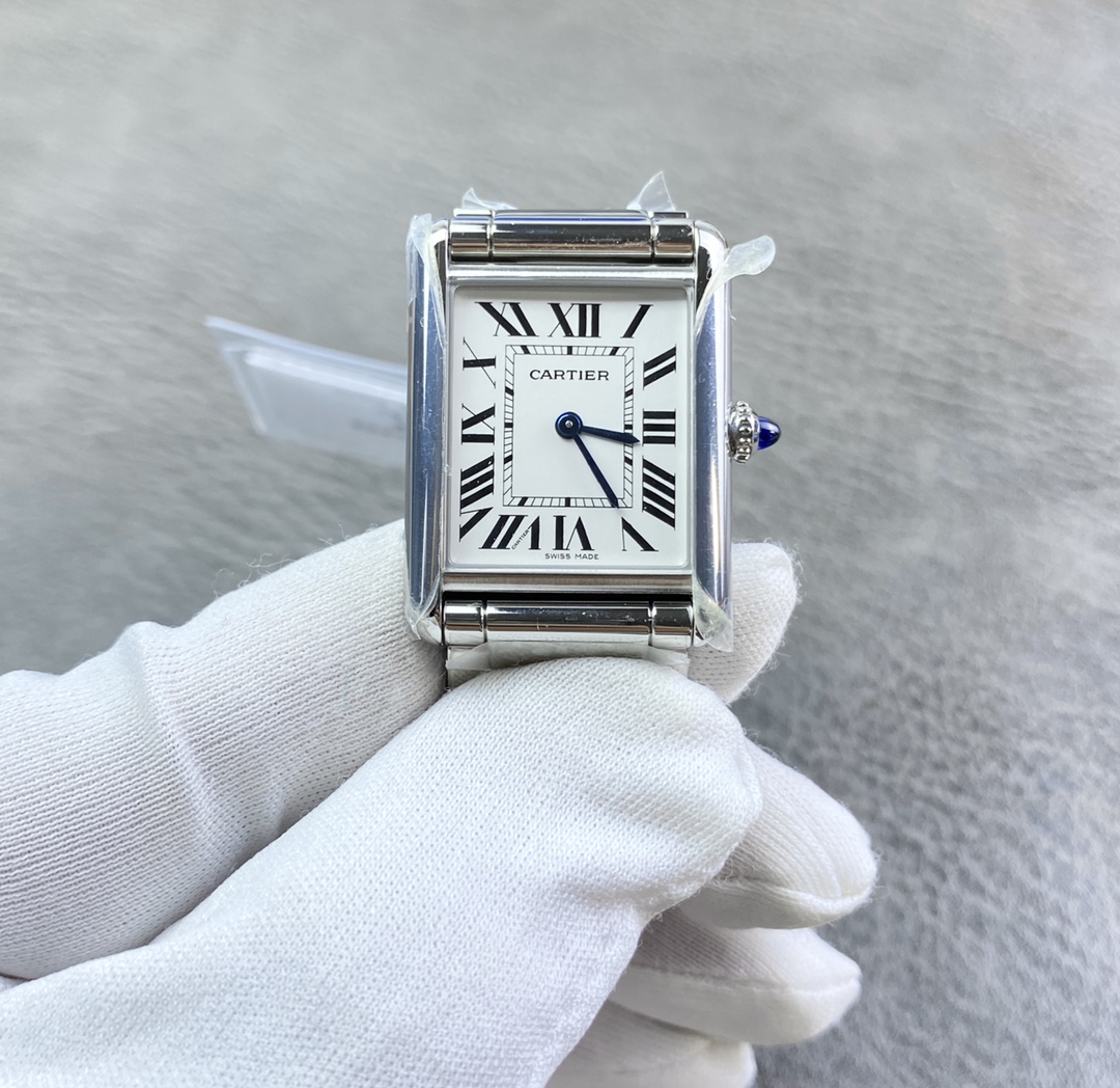 Cartier Tank Blue 25.5mm