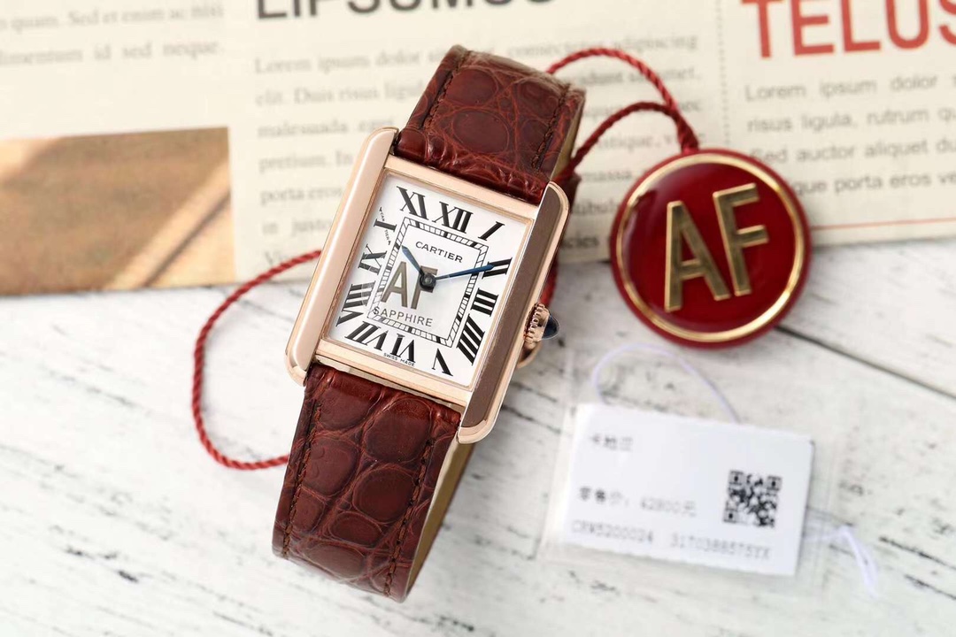 Cartier Tank Blue 29.5mm AF