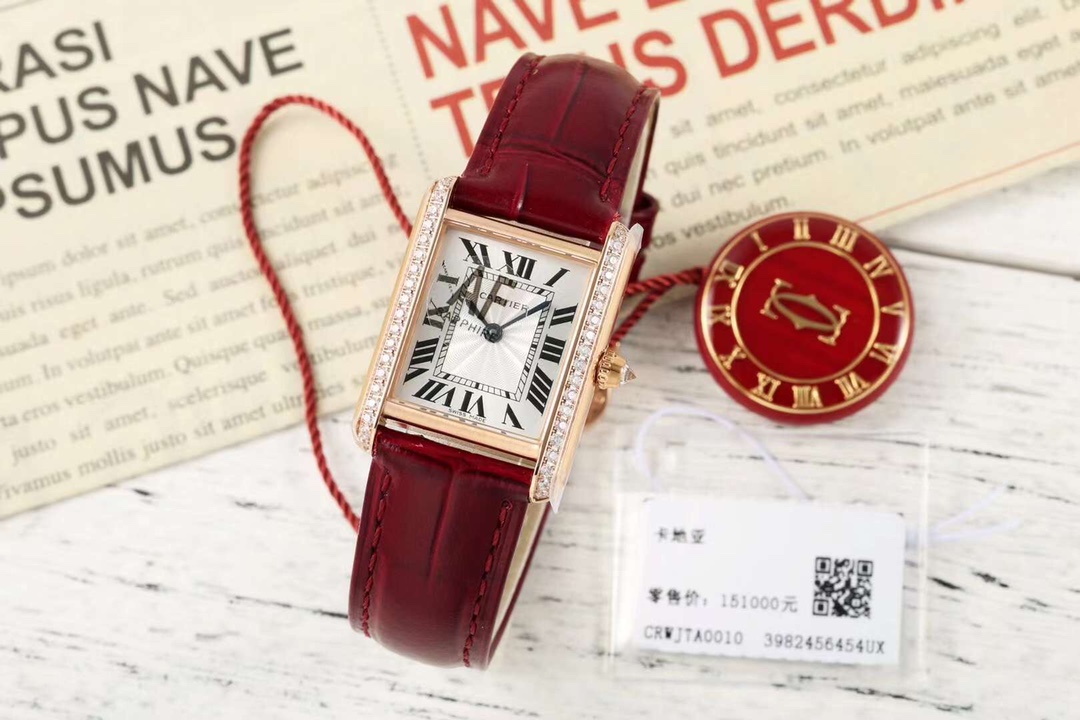 Cartier Tank Blue 29.5mm AF