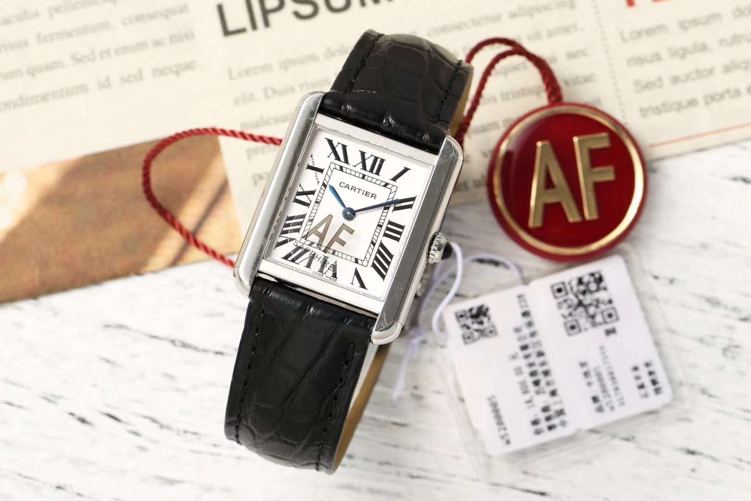 Cartier Tank Blue 29.5mm AF