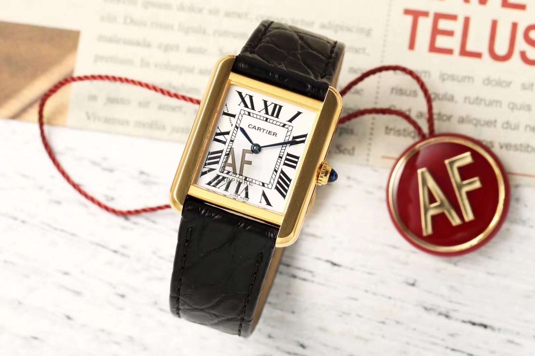 Cartier Tank Blue 29.5mm AF