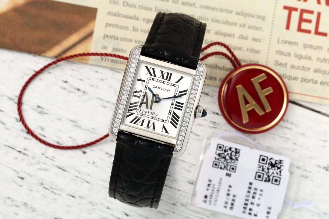 Cartier Tank Blue 29.5mm AF