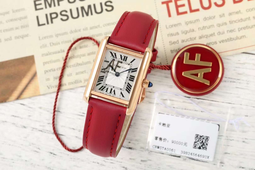 Cartier Tank Blue 29.5mm AF