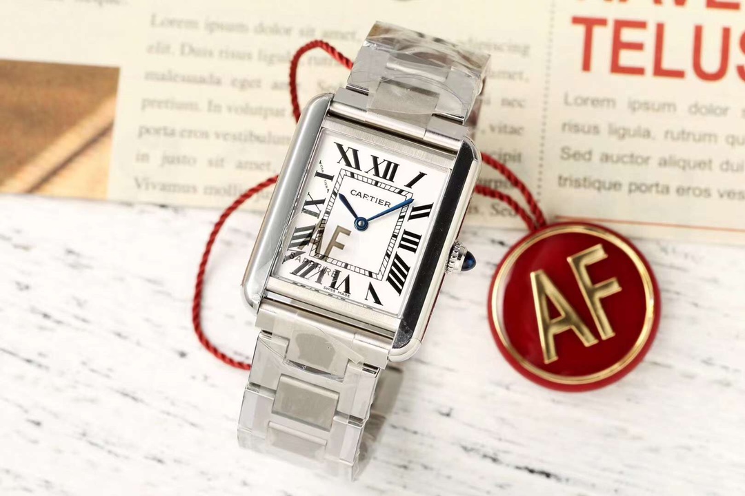 Cartier Tank Blue 29.5mm AF