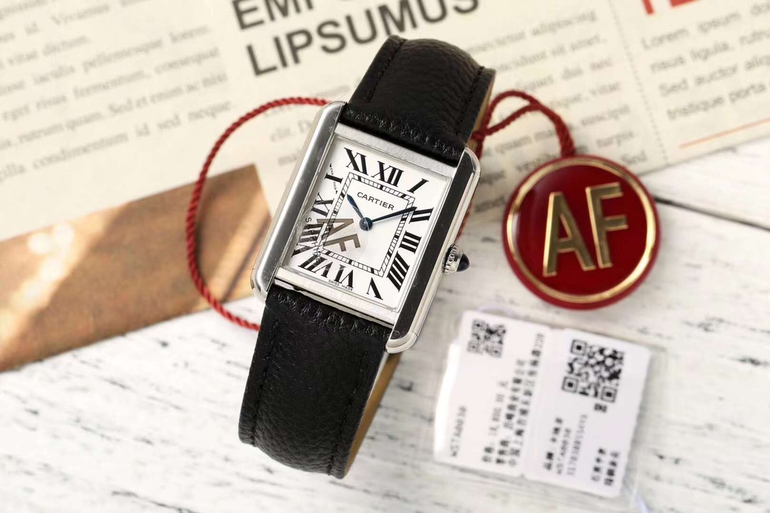 Cartier Tank Blue 29.5mm AF