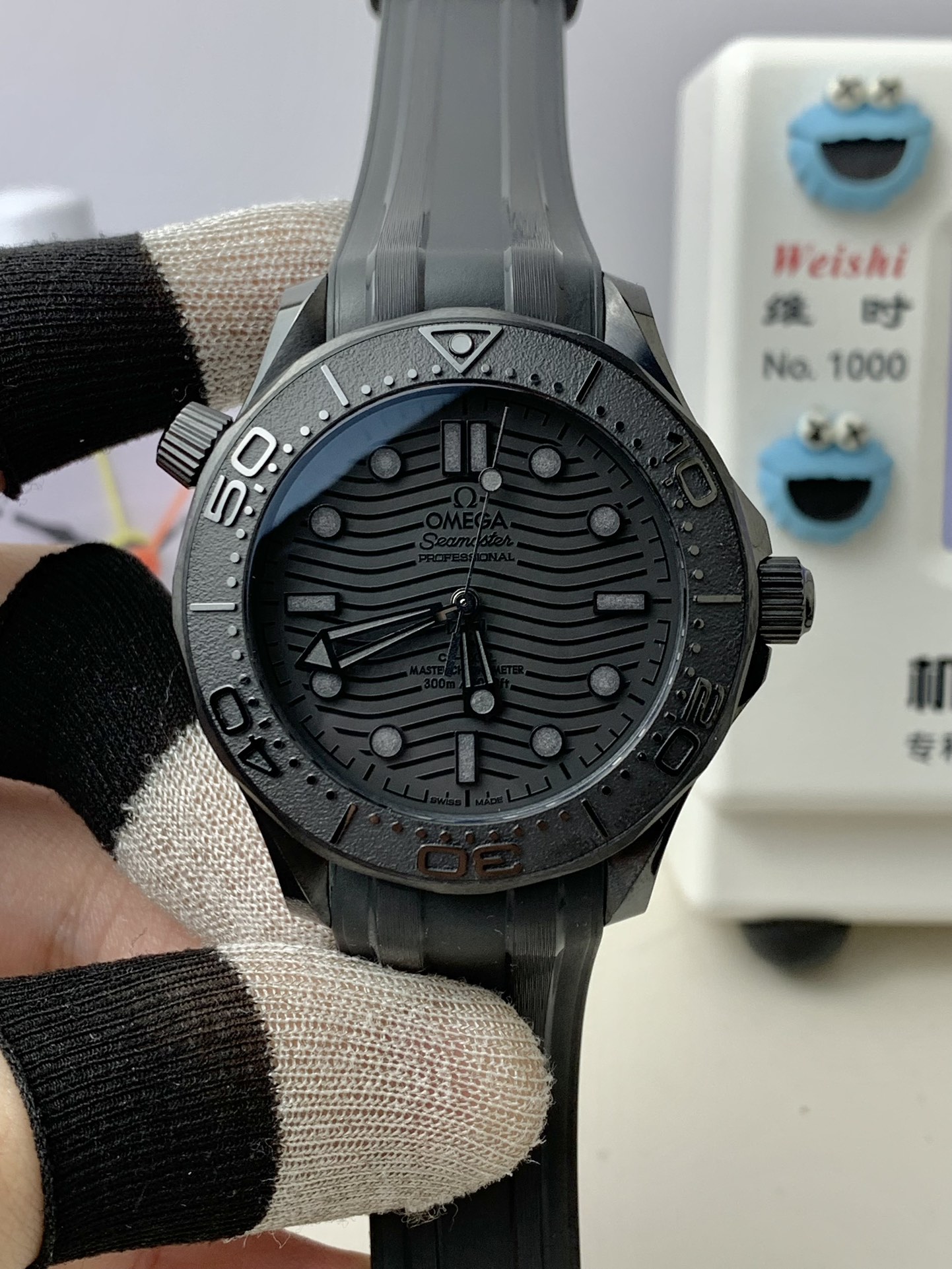 Omega Seamaster Black