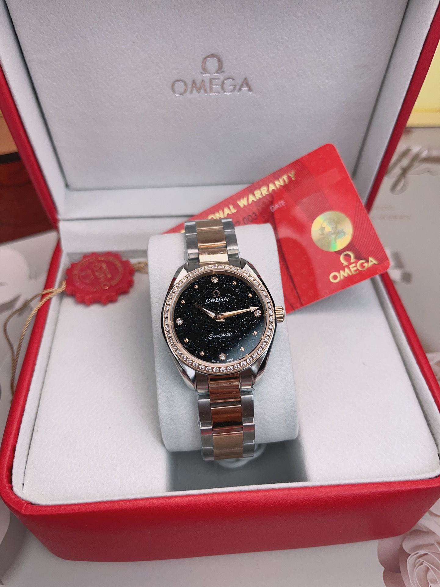 Omega Seamaster Blue 34mm