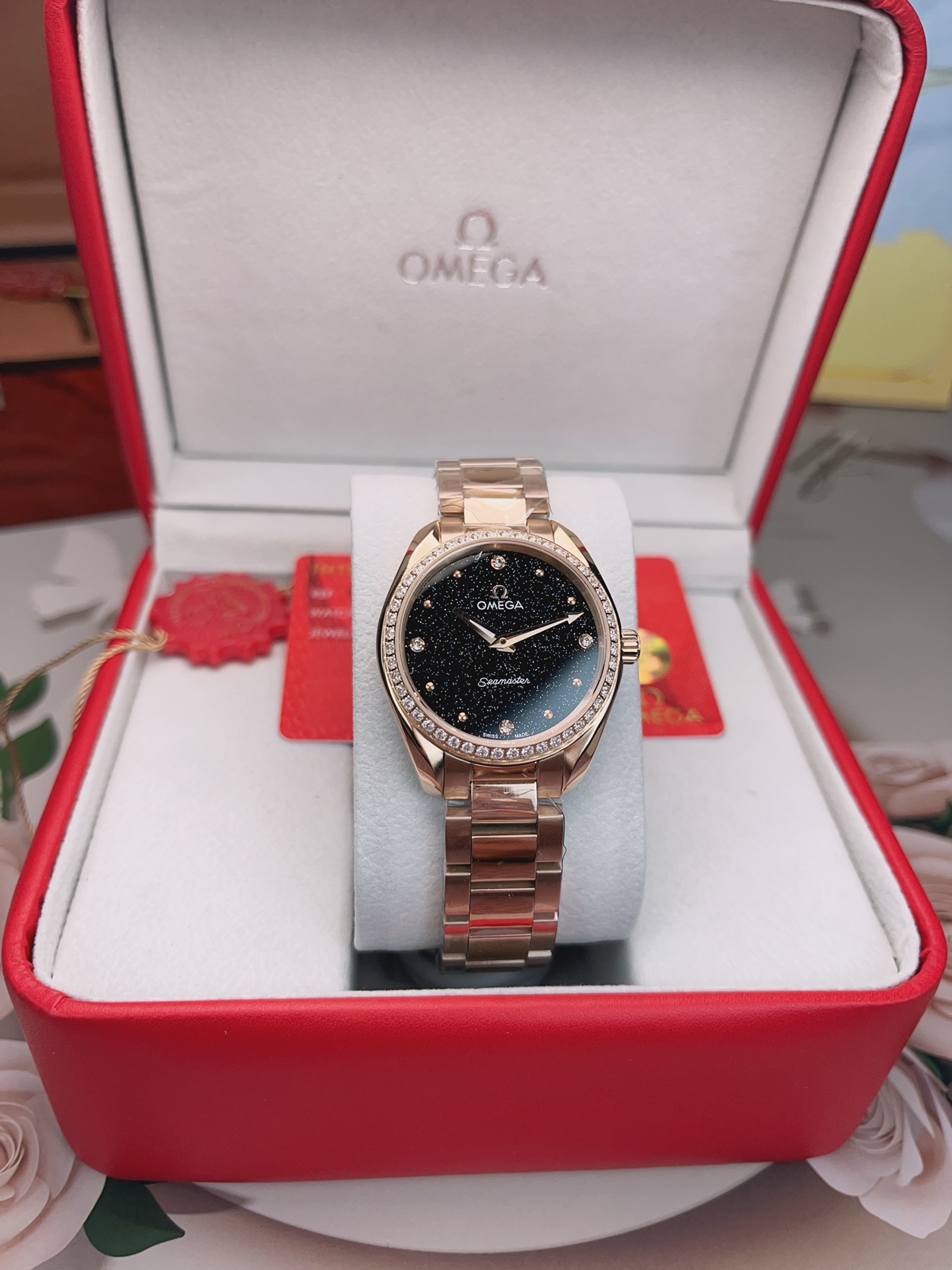 Omega Seamaster Blue 34mm