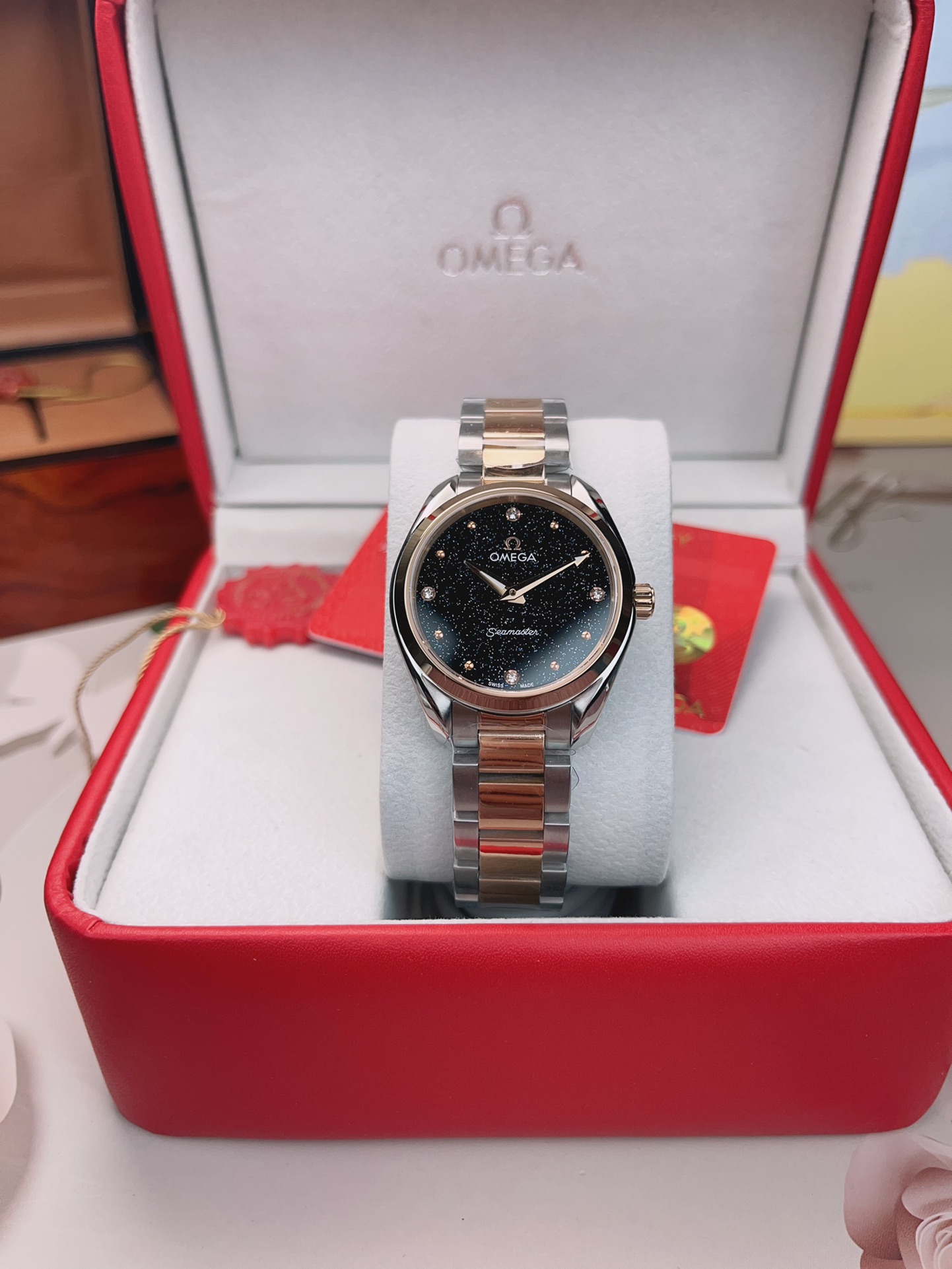 Omega Seamaster Blue 34mm
