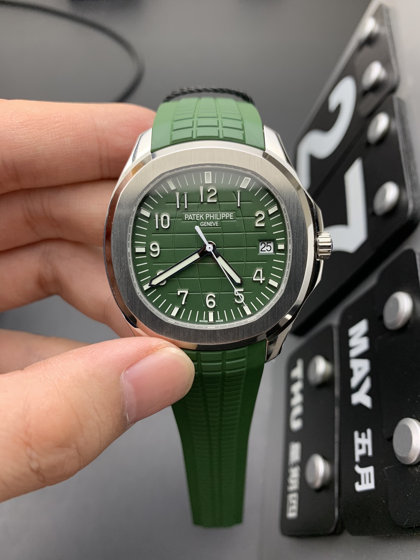 Patek Philippe Aquanaut Green 3K