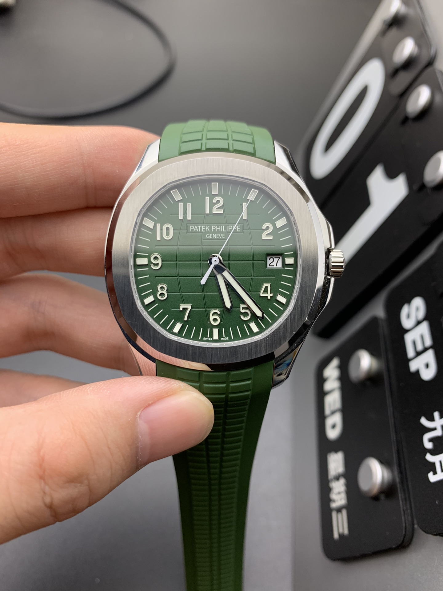 Patek Philippe Aquanaut Green 3K