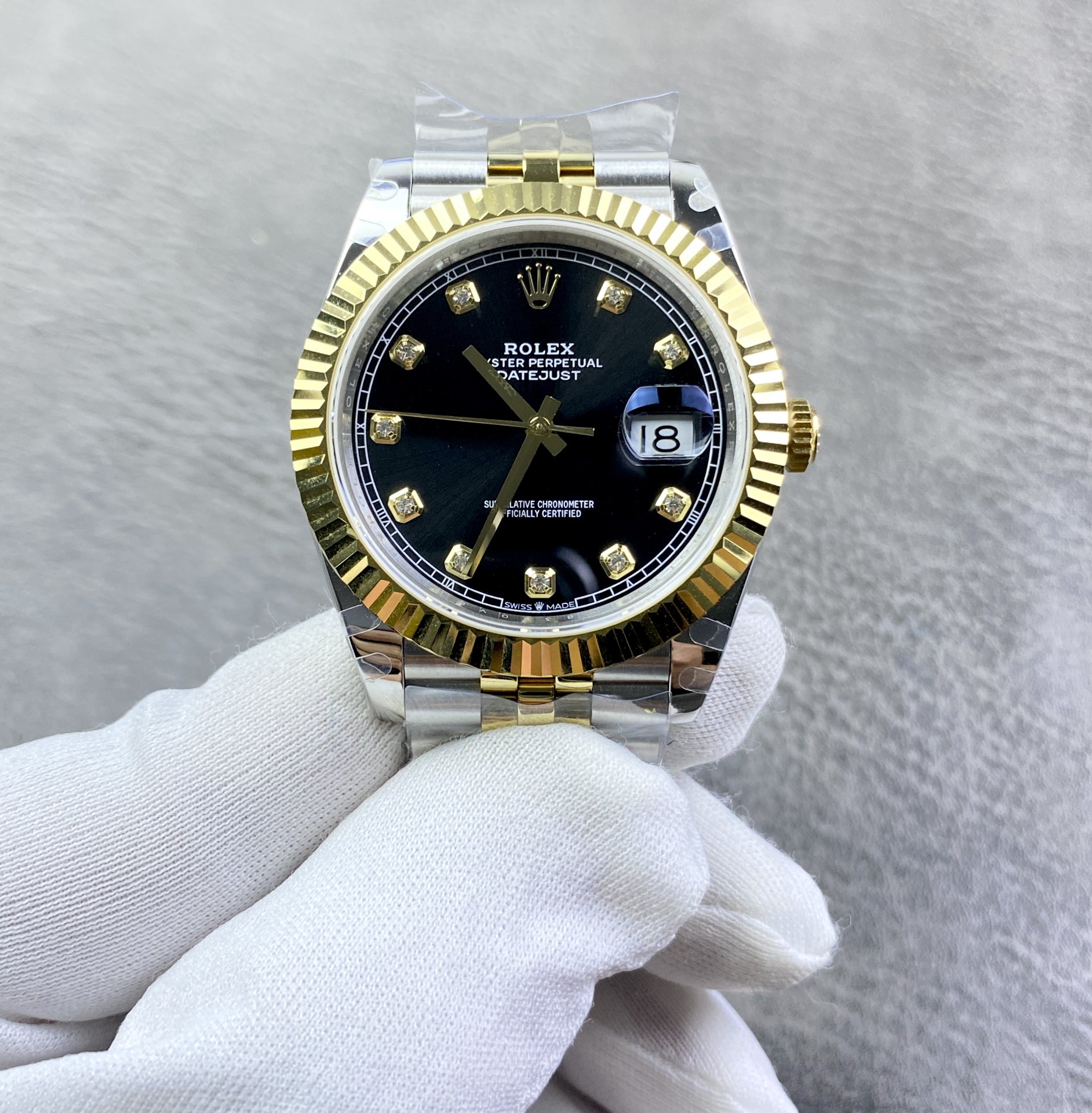 Rolex Datejust Black 3235 41mm