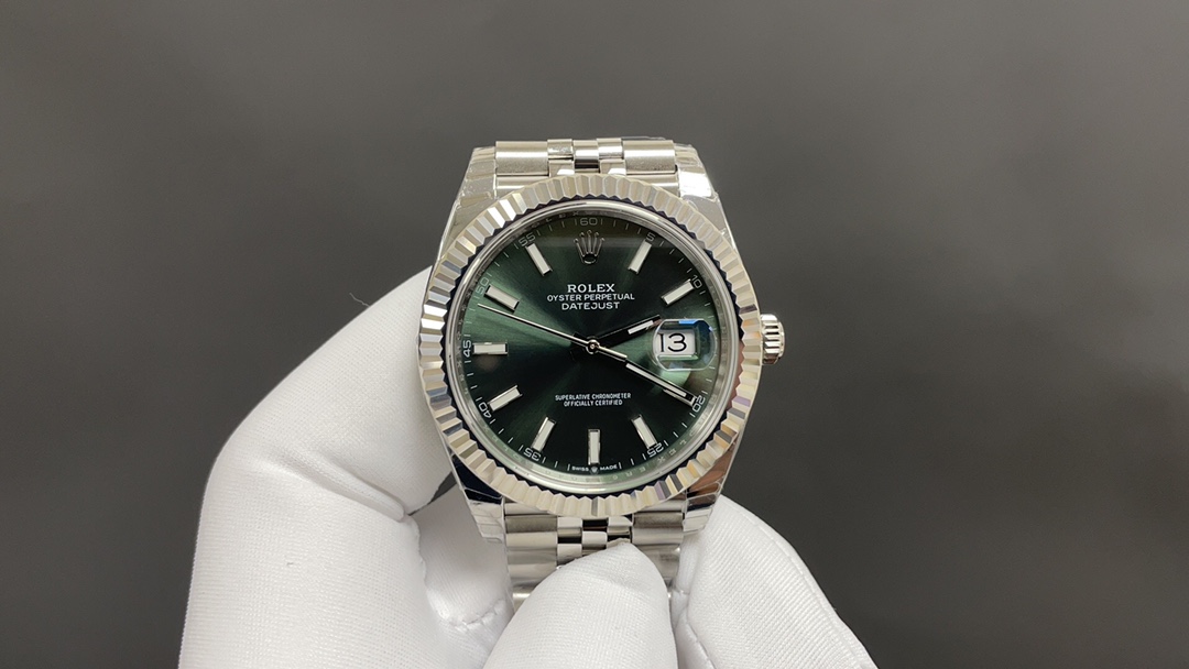 Rolex Datejust Green 3235 41mm