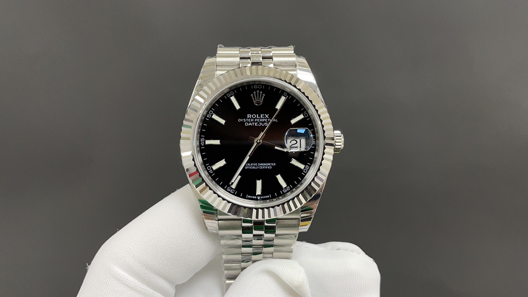 Rolex Datejust Black 3235 EW