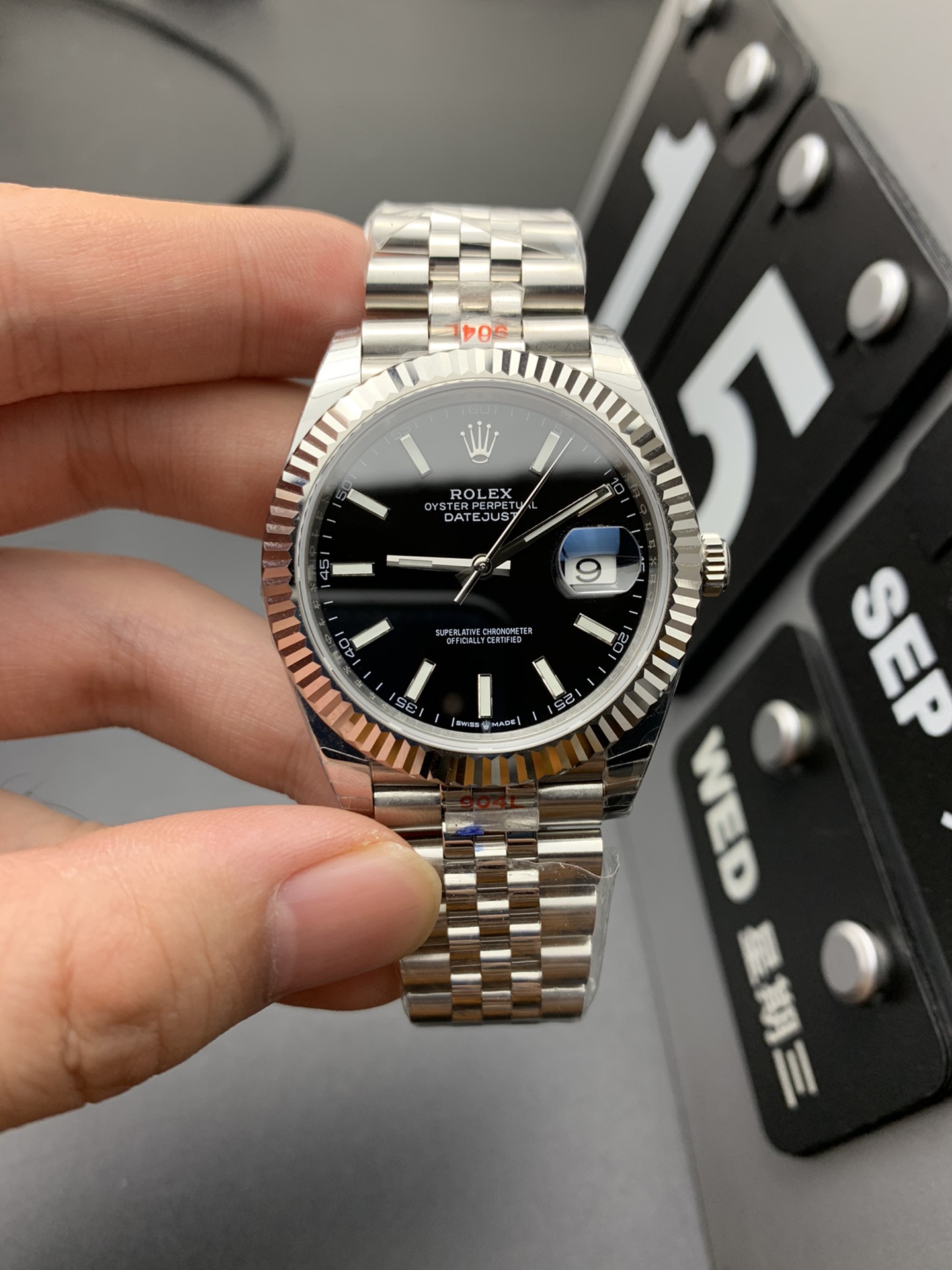 Rolex Datejust Black EW