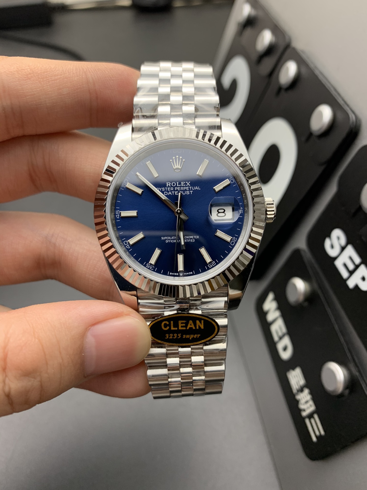Rolex Datejust Blue