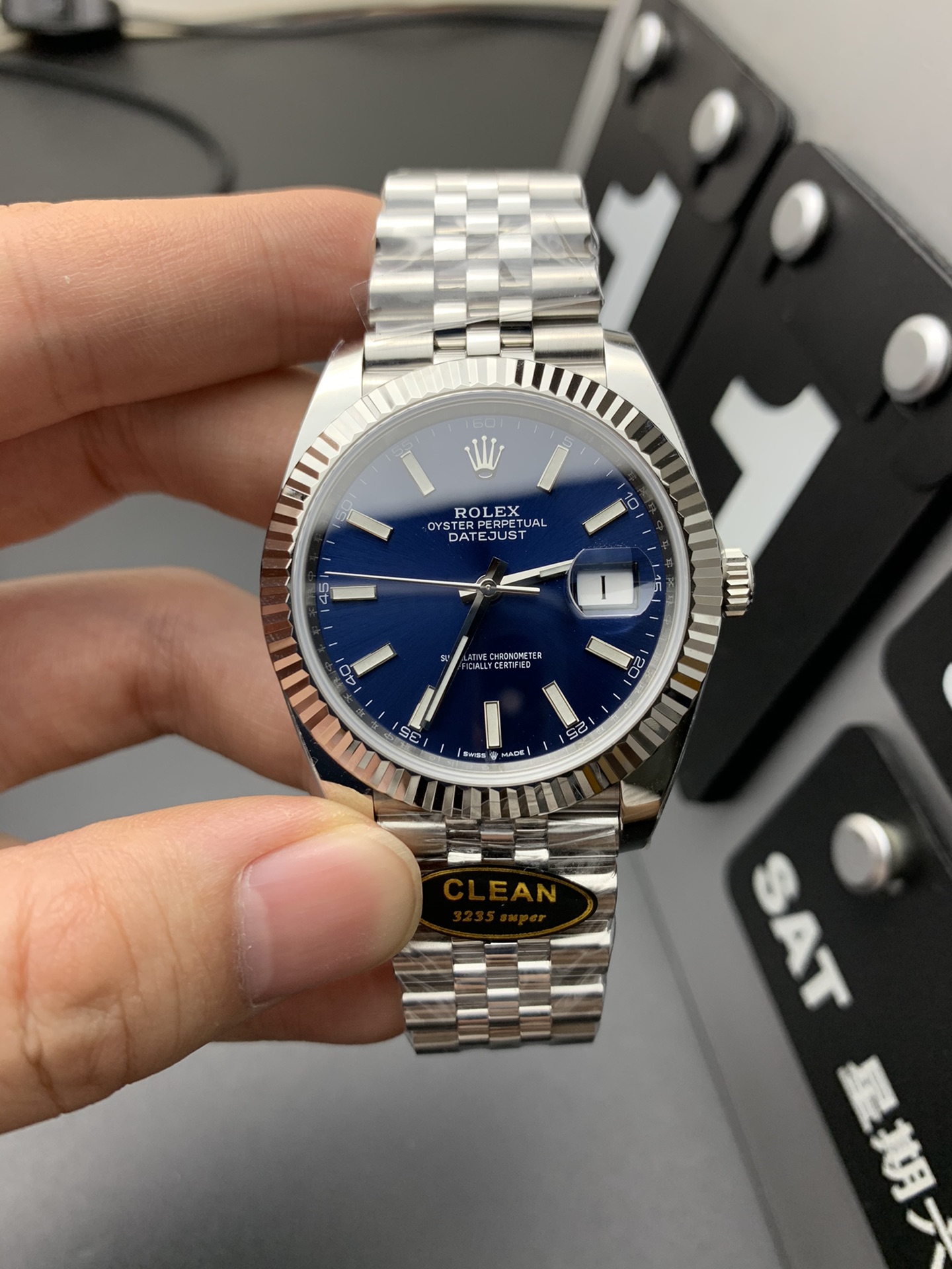 Rolex Datejust Blue