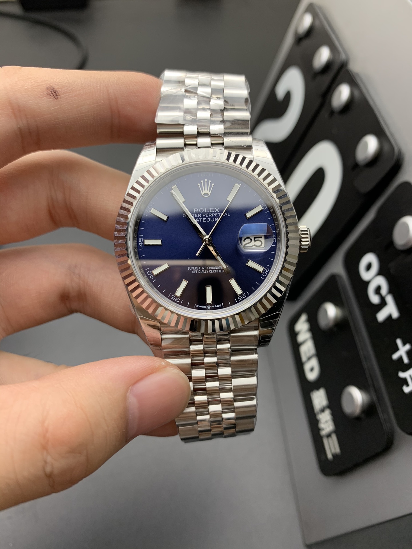 Rolex Datejust Blue EW