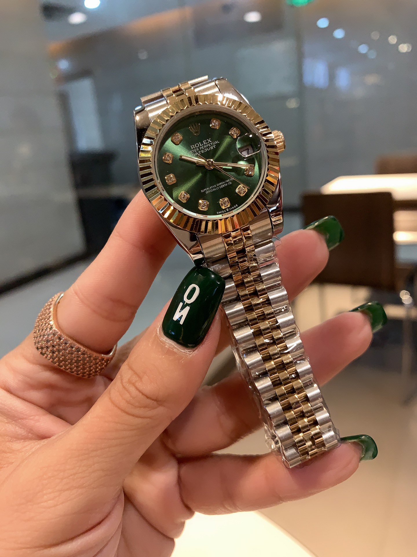 Rolex Datejust Green 31mm