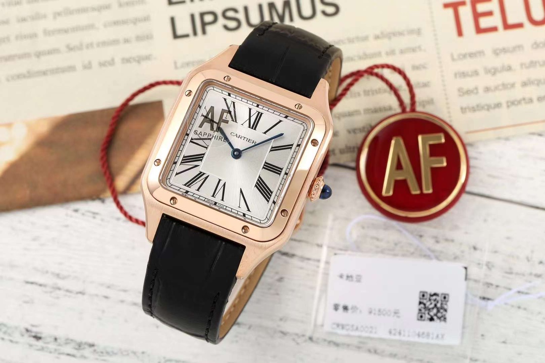Cartier Santos Blue 31.4mm AF