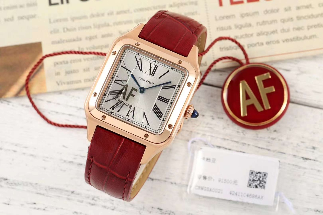 Cartier Santos Blue 31.4mm AF