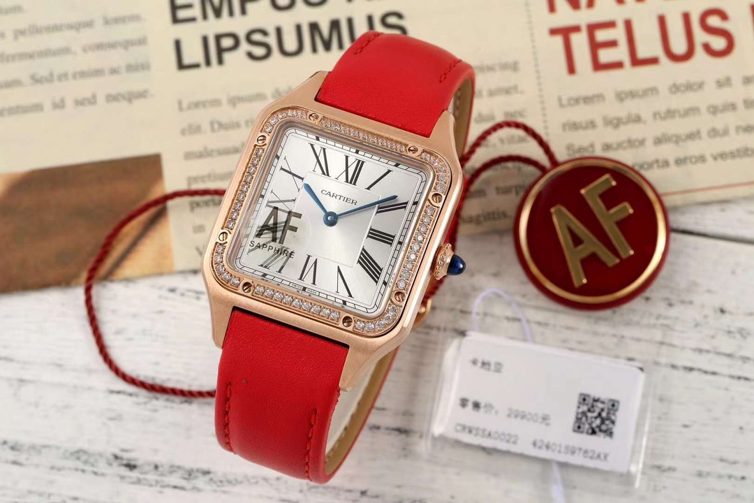 Cartier Santos Blue 31.4mm AF