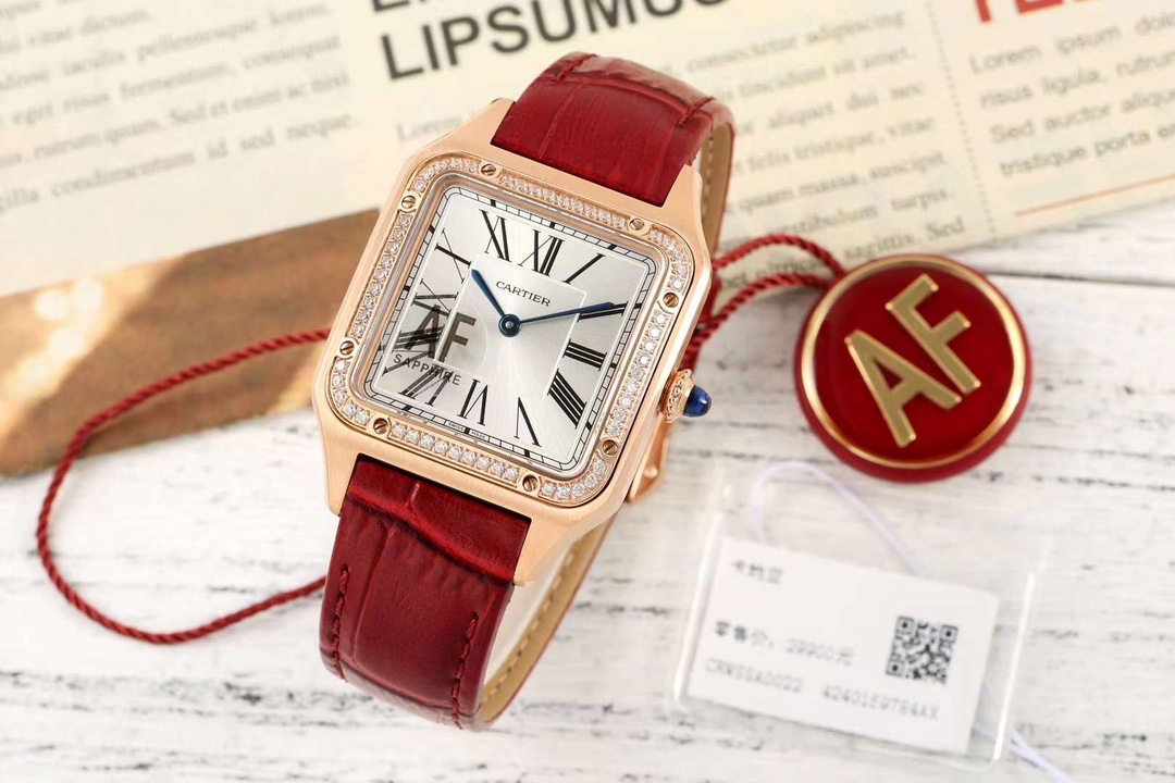 Cartier Santos Blue 31.4mm AF