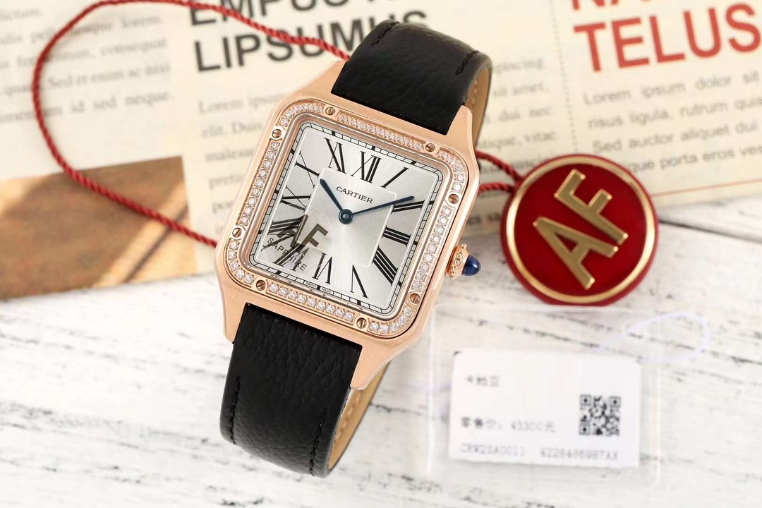 Cartier Santos Blue 31.4mm AF