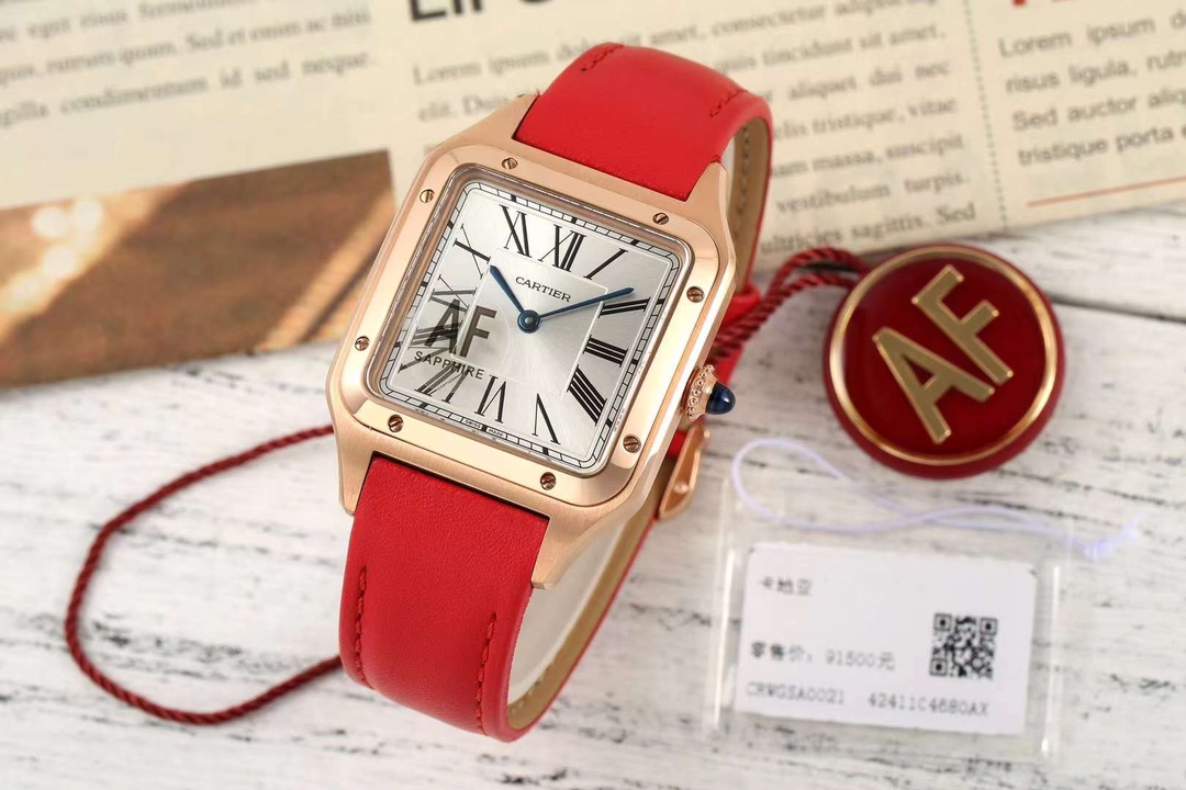 Cartier Santos Blue 31.4mm AF