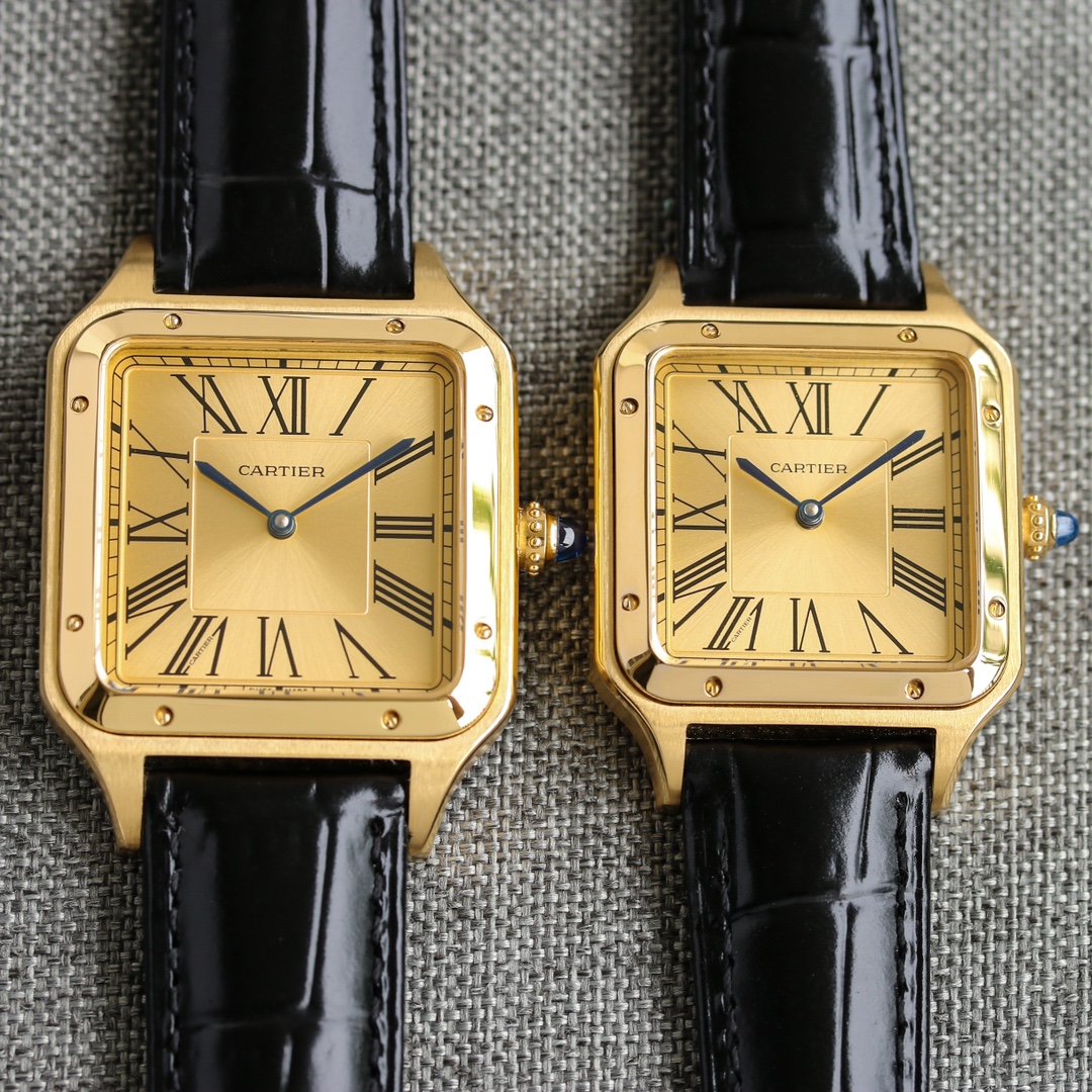 Cartier Santos Blue 9015 49mm