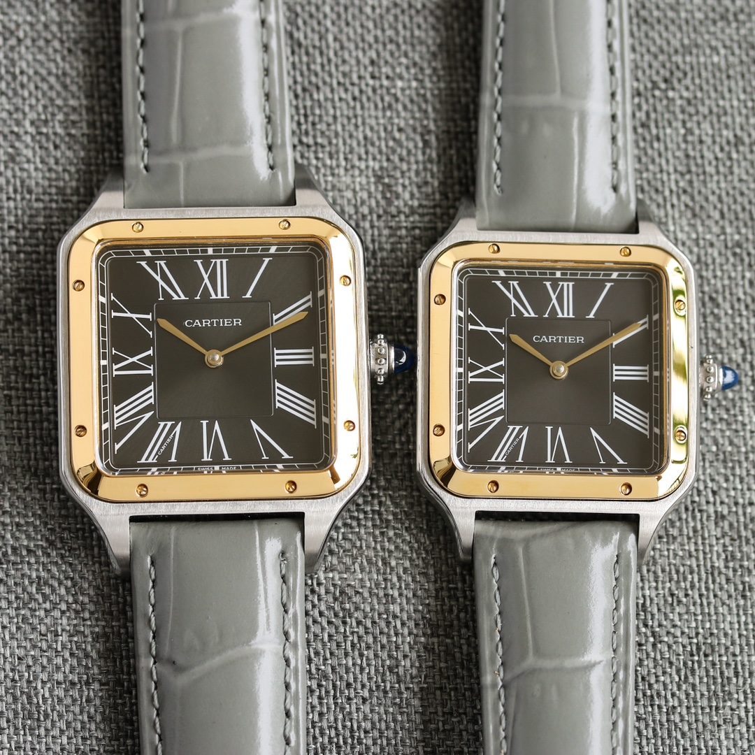 Cartier Santos Blue 9015 49mm
