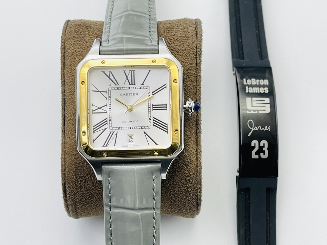 Cartier Santos Blue 9015
