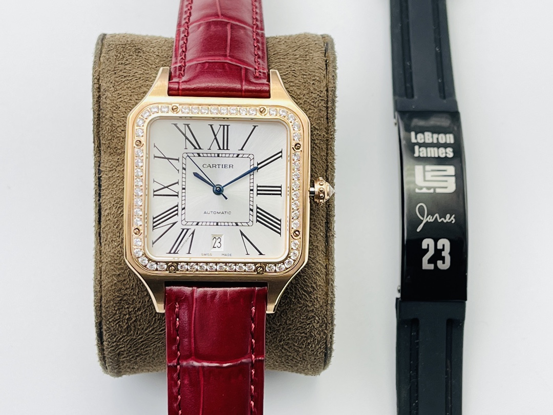 Cartier Santos Blue 9015