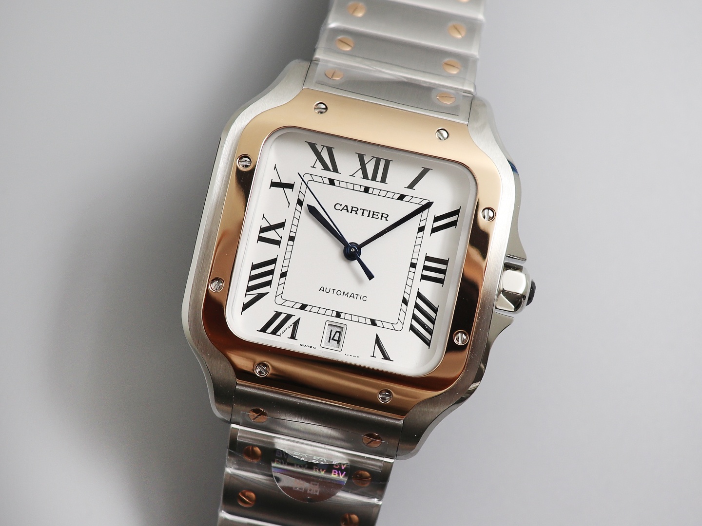 Cartier Santos Blue 9015 AF