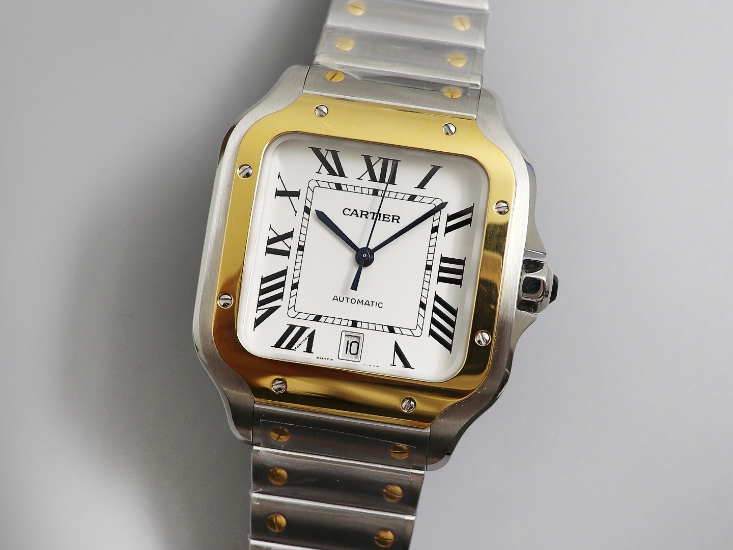 Cartier Santos Blue 9015 AF