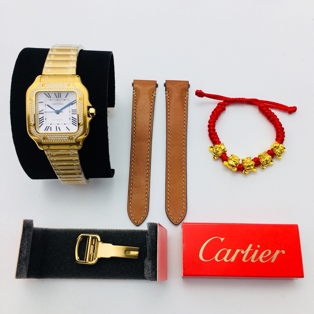 Cartier Santos Blue