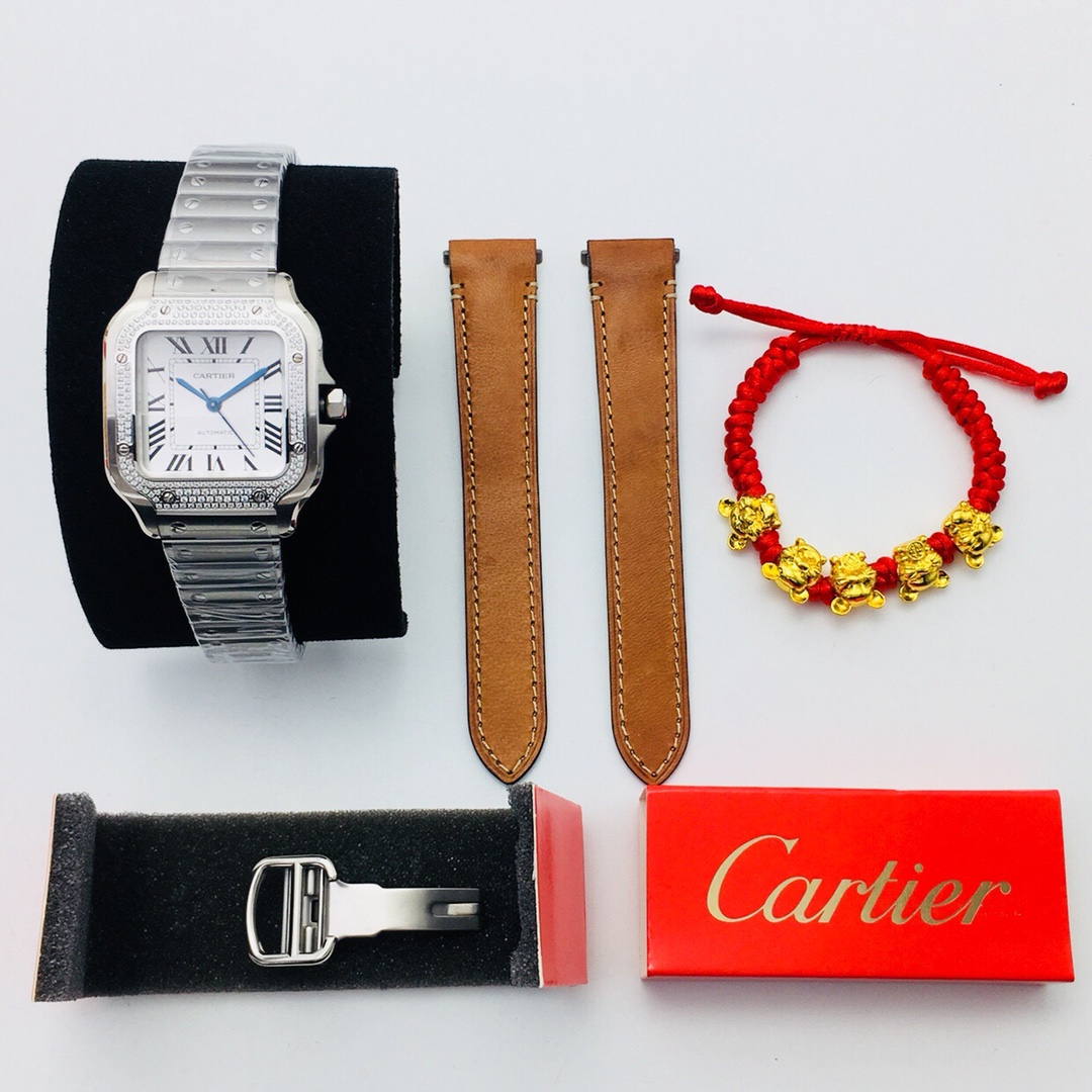 Cartier Santos Blue